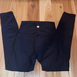 Lululemon wonder under high rise leggings